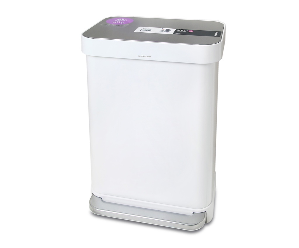 45L Rect Stepcan-Liner M-White (CW2027)